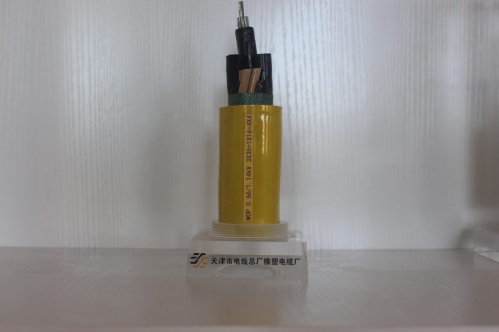 MCP0.66/1.14kV 矿用电缆 产品图
