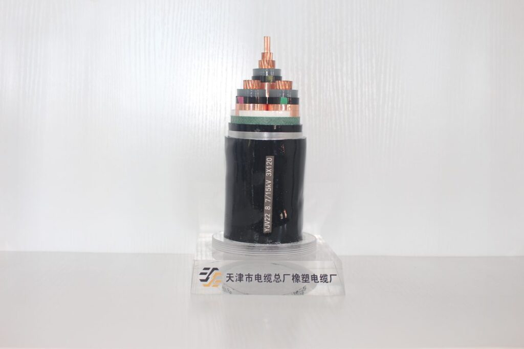 YJV22-15kV 电力电缆 产品图